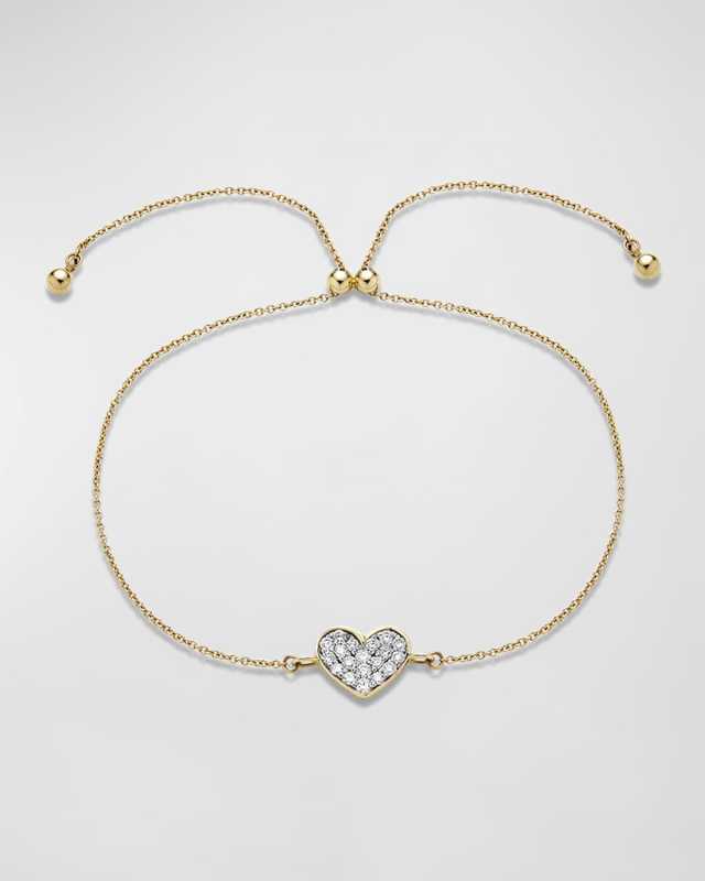All My Love Sparkle Heart Diamond Bracelet